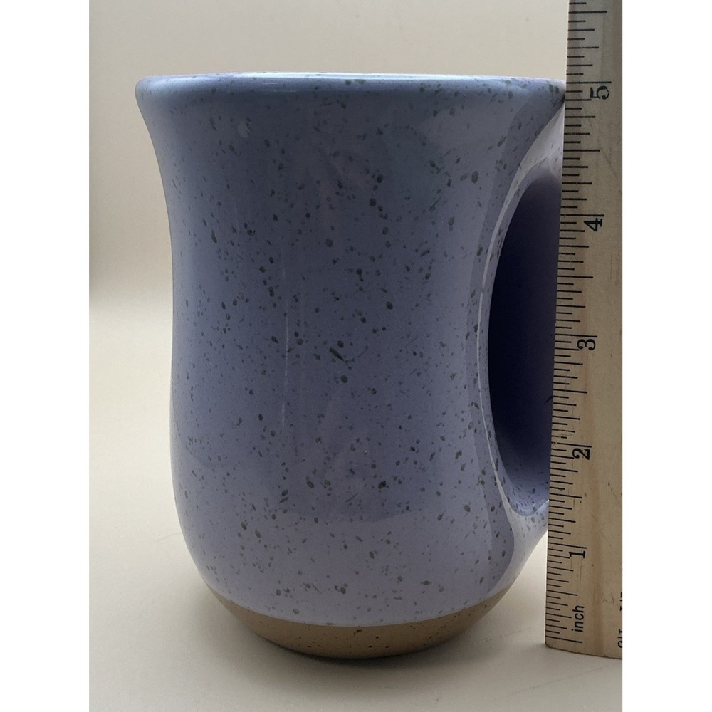 Lighthouse Christian Products Handwarmer Mug Speckled Lavender, PRAY Mark 11:24 - Picture 8 of 9